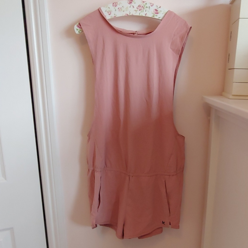 NWOT Hurley Pink Romper